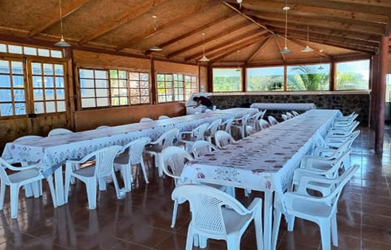 mesas centro de eventos
